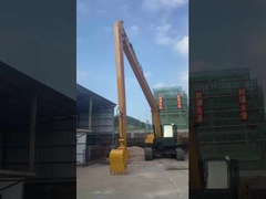 頑丈な汎用型掘削機 長いフロントと1つのリンク構成 Q345B Q690D