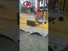 掘削機テレスコピック可動アーム配置テスト