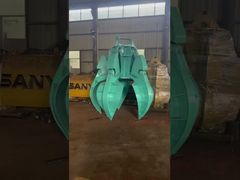 SK350 25M テレスコピックアーム、オレンジピールグラブ付きは、生産を完了する予定です